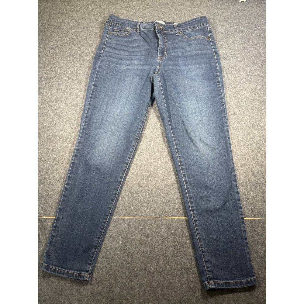 Jessica Simpson High Rise Skinny Ankle Jeans Size 12